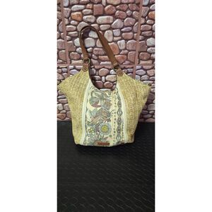 Sakroots Roma Straw Shopper